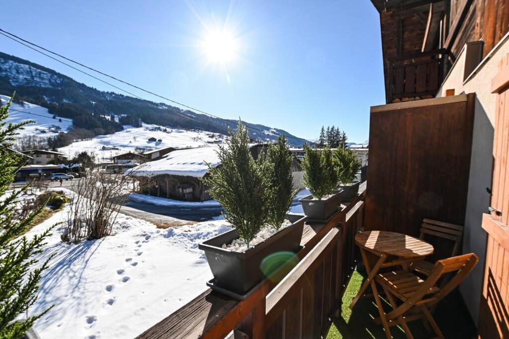 プラーズ・シュル・アルリーLe Balcon Des Neigesアパートメント エクステリア 写真
